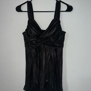 Black Express Babydoll Tank Top